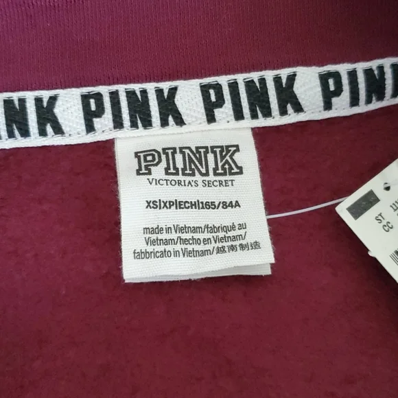 Size XS💖PINK VICTORIA'S SECRET SWEATSHIRT 💗 - Picture 5 of 7